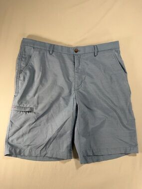 Men’s Greg Norman Blue Golf Shorts Size 36 #874